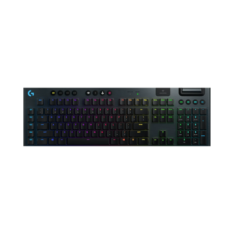 Logitech G G915 LIGHTSPEED Wireless RGB Mechanical Gaming Keyboard (Carbon, GL Clicky) — Being Shipped