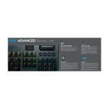 Logitech G G915 LIGHTSPEED Wireless RGB Mechanical Gaming Keyboard (Carbon, GL Clicky) — Being Shipped