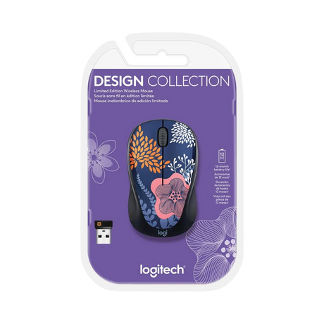 Logitech Design Collection Limited Edition Wireless Ambidextrous Optical USB Mouse — Being Shipped