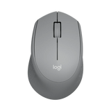 Logitech M330 Silent Wireless Mouse (Gray/Yellow) — Being Shipped