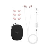 Logitech Zone Wired Binaural Earbuds (Rose) — Being Shipped