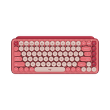Logitech POP Keys Wireless Bluetooth Mechanical Keyboard (Heartbreaker Rose) — Being Shipped