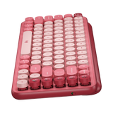 Logitech POP Keys Wireless Bluetooth Mechanical Keyboard (Heartbreaker Rose) — Being Shipped