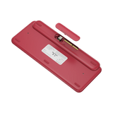 Logitech POP Keys Wireless Bluetooth Mechanical Keyboard (Heartbreaker Rose) — Being Shipped