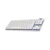 Logitech G PRO X TKL LIGHTSPEED Wireless RGB Gaming Keyboard (White, Tactile) — Being Shipped
