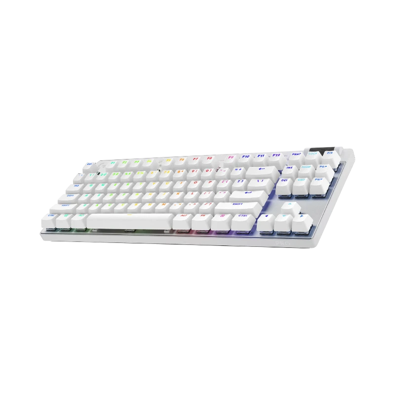 Logitech G PRO X TKL LIGHTSPEED Wireless RGB Gaming Keyboard (White, Tactile) — Being Shipped