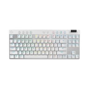 Logitech G PRO X TKL LIGHTSPEED Wireless RGB Gaming Keyboard (White, Tactile) — Being Shipped