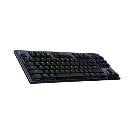 Logitech G G915 TKL LIGHTSPEED Wireless RGB Mechanical Gaming Keyboard (Carbon, GL Clicky) — Being Shipped