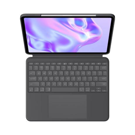 Logitech Combo Touch Backlit Keyboard Case for Apple 11" iPad Pro 1st-4th Gen (Oxford Gray) — Being Shipped