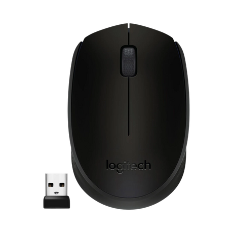Logitech M170 Wireless Mouse (Black) — Being Shipped