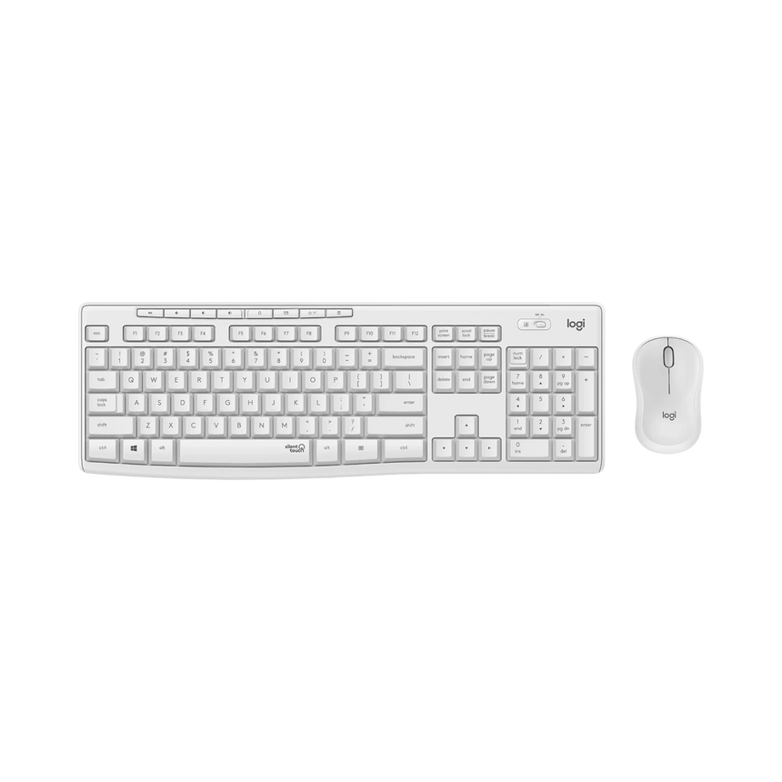 Logitech MK295 Silent Wireless Keyboard & Mouse Combo (Off-White) — Being Shipped