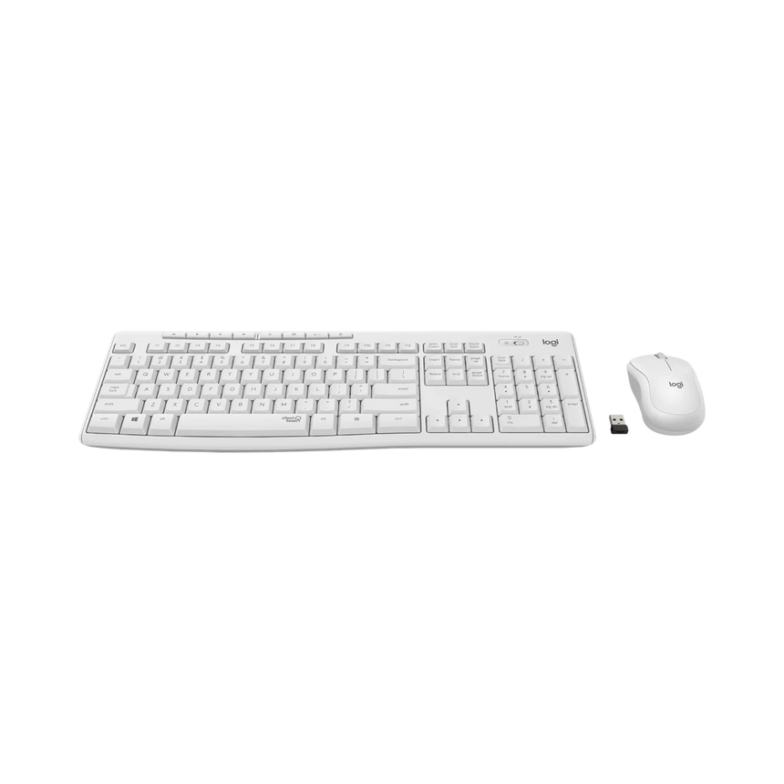 Logitech MK295 Silent Wireless Keyboard & Mouse Combo (Off-White) — Being Shipped