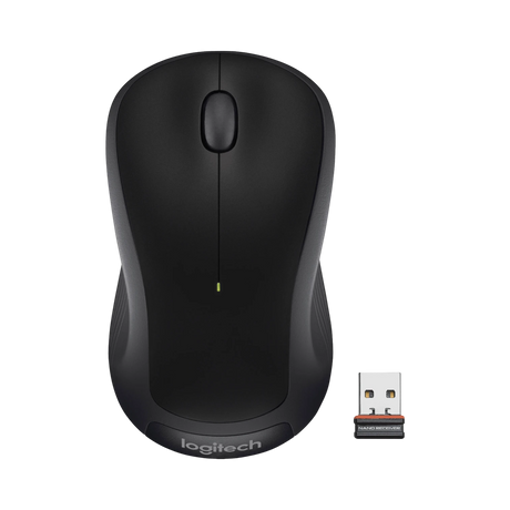 Logitech M310 Wireless Ambidextrous Optical USB Mouse (Black) — Being Shipped