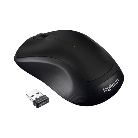 Logitech M310 Wireless Ambidextrous Optical USB Mouse (Black) — Being Shipped