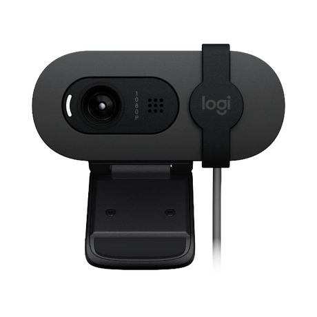 Logitech Brio 100 1080p Full HD Webcam (Graphite) — Being Shipped