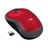 Logitech M185 Wireless Ambidextrous Optical Mouse (Red) — Being Shipped