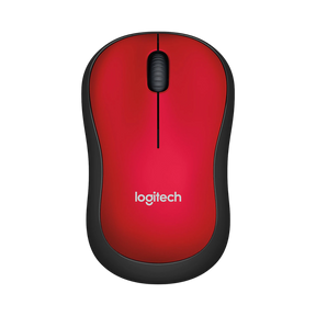 Logitech M185 Wireless Ambidextrous Optical Mouse (Red) — Being Shipped