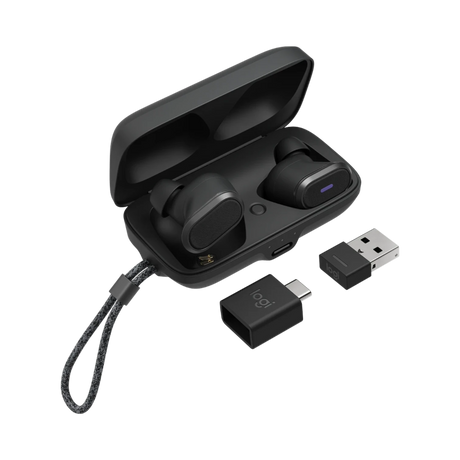 Logitech Zone Noise-Canceling True Wireless In-Ear Headphones (Graphite) — Being Shipped