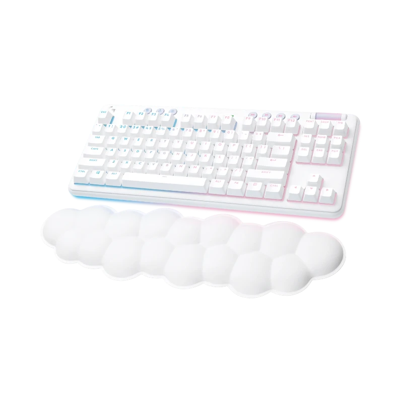 Logitech G G715 LIGHTSPEED Wireless Mechanical Gaming Keyboard (White Mist, GX Brown Switches) — Being Shipped