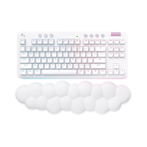 Logitech G G715 LIGHTSPEED Wireless Mechanical Gaming Keyboard (White Mist, GX Brown Switches) — Being Shipped