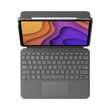 Logitech Folio Touch Keyboard and Trackpad Cover for iPad Air 4th & 5th Gen (Oxford Grey) — Being Shipped