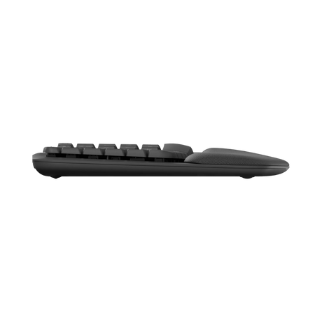 Logitech Wave Keys Wireless Ergonomic Keyboard (Graphite) — Being Shipped