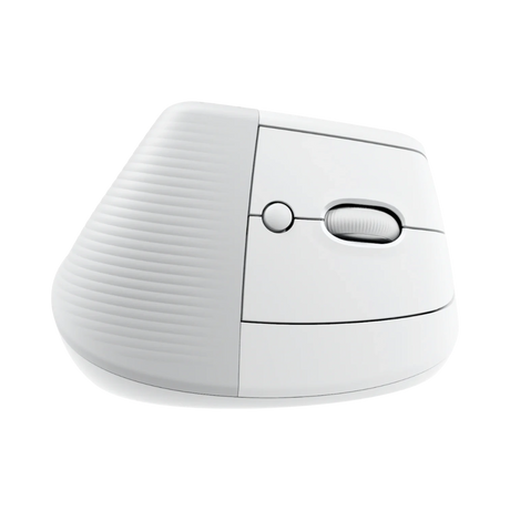 Logitech Lift Vertical Ergonomic Wireless Mouse (Off-White) — Being Shipped