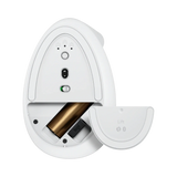 Logitech Lift Vertical Ergonomic Wireless Mouse (Off-White) — Being Shipped