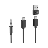 Logitech Zone Wired Earbuds Stereo Headset (Graphite) — Being Shipped