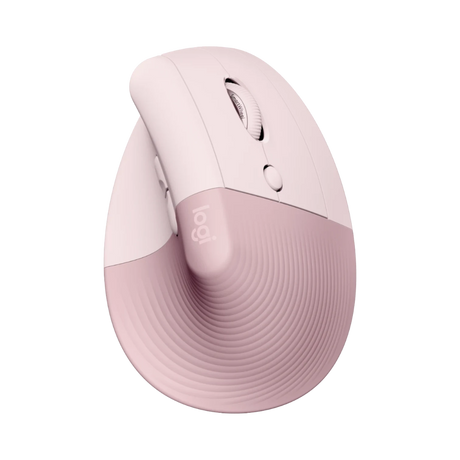 Logitech Lift Vertical Ergonomic Wireless Mouse (Rose) — Being Shipped