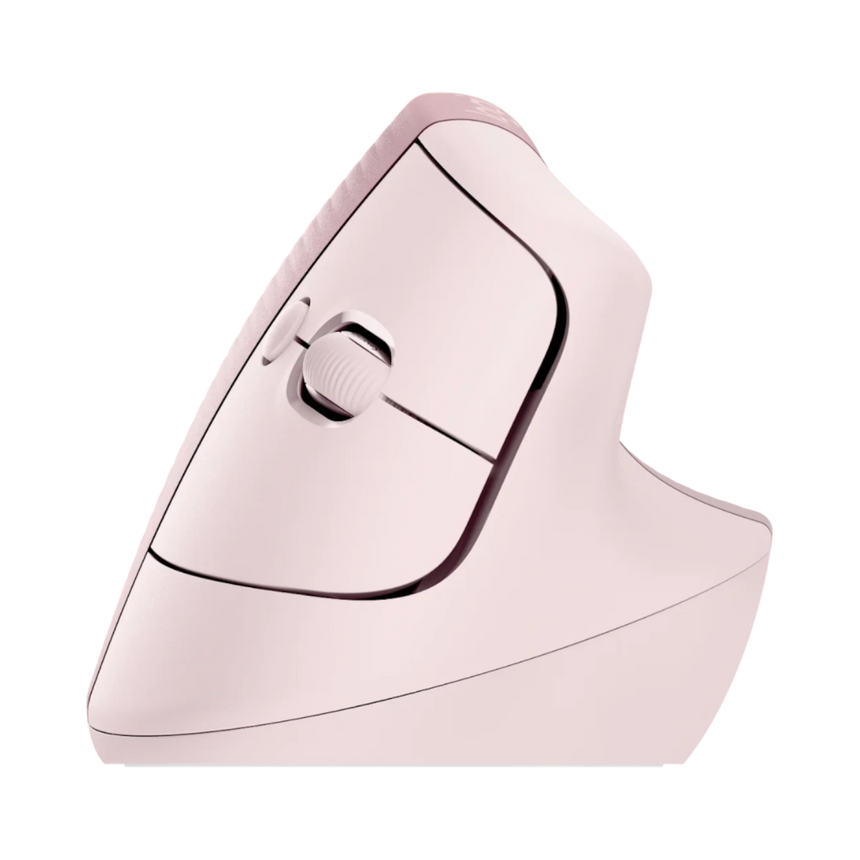 Logitech Lift Vertical Ergonomic Wireless Mouse (Rose) — Being Shipped