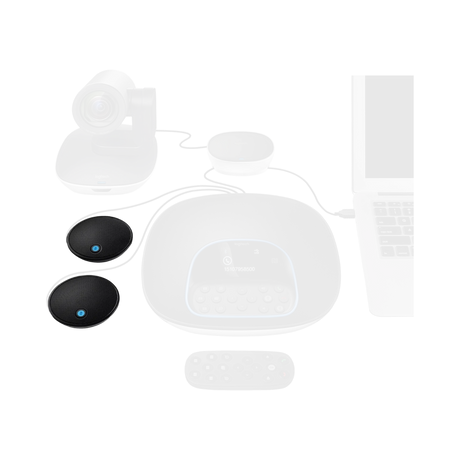 Logitech Expansion Microphones for GROUP System (Set of 2) — Being Shipped
