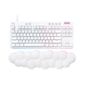 Logitech G G713 Mechanical Gaming Keyboard (White Mist, GX Blue Switches) — Being Shipped