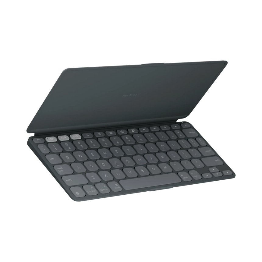 Logitech KEYS-TO-GO 2 Wireless Keyboard for iPad, iOS & Mac with Cover (Graphite) — Being Shipped