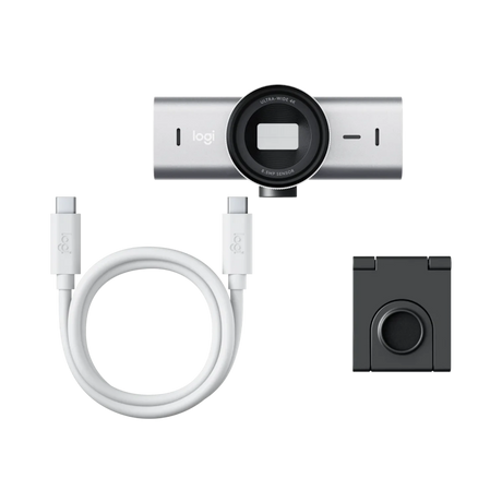 Logitech MX Brio 4K Webcam (Pale Gray) — Being Shipped