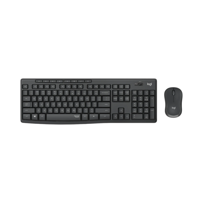 Logitech MK295 Silent Wireless Keyboard & Mouse Combo (Graphite) — Being Shipped
