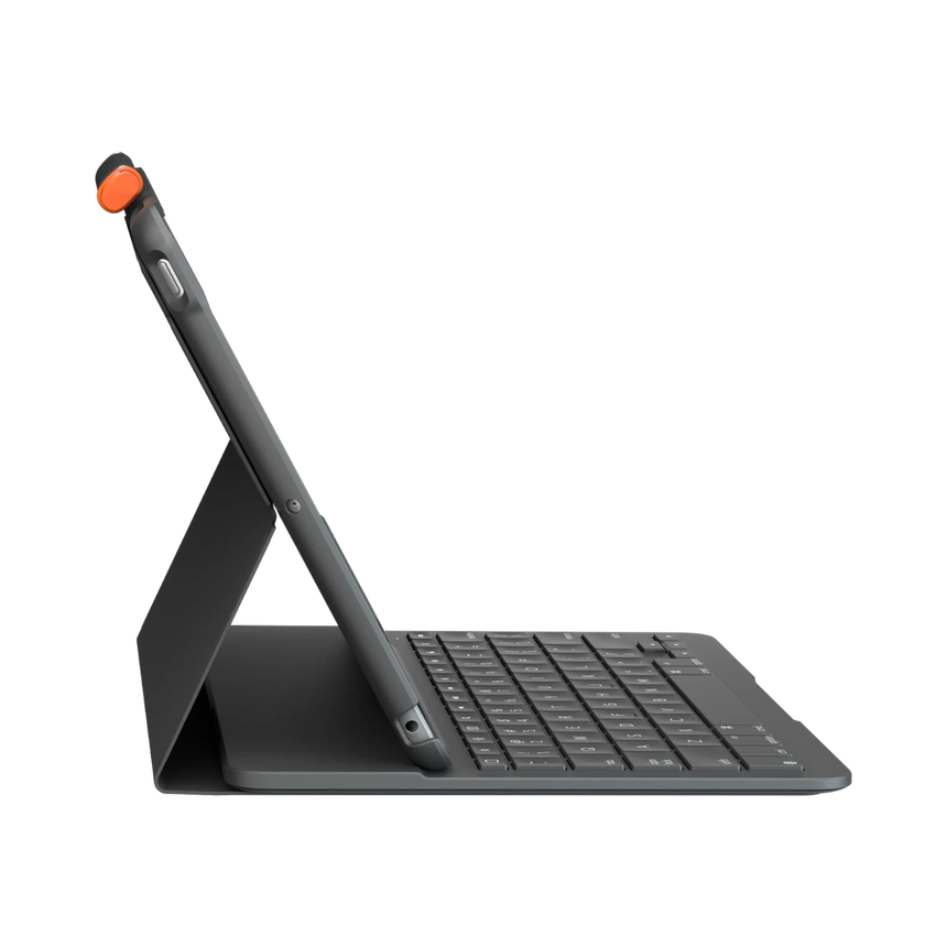 Logitech Slim Folio Plastic Keyboard Case for 10.2" iPad (Graphite) — Being Shipped