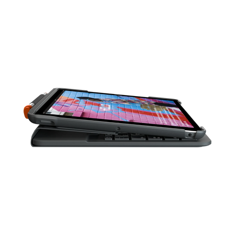 Logitech Slim Folio Plastic Keyboard Case for 10.2" iPad (Graphite) — Being Shipped