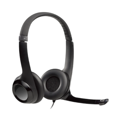 Logitech USB Headset H390 (Black) — Being Shipped