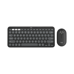 Logitech Pebble 2 Wireless Keyboard and Mouse Combo for Mac (Tonal Graphite) — Being Shipped