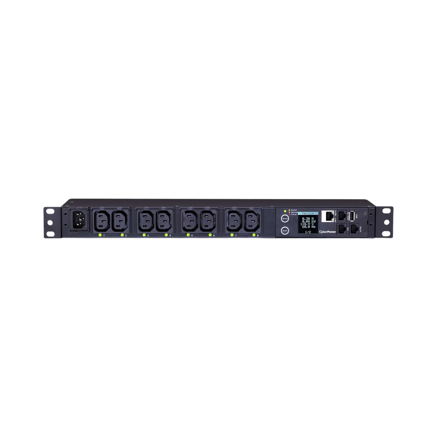 CyberPower PDU81004 Switched Metered-by-Outlet Power Distribution Unit — Being Shipped