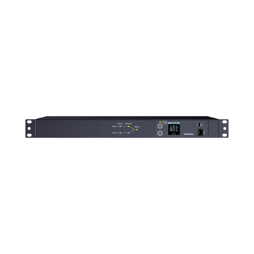 CyberPower PDU24002 Metered ATS PDU (20A, 100 to 120 VAC) — Being Shipped