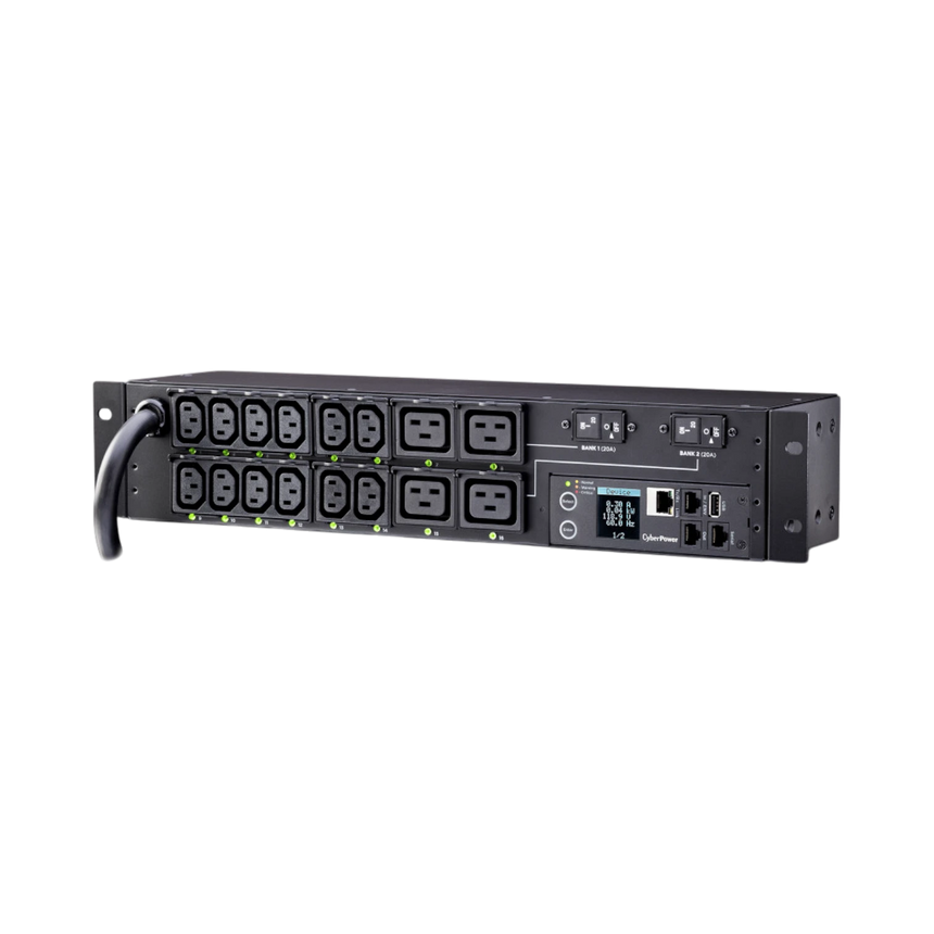 CyberPower 16-Outlet PDU41008 Rackmount Switched Power Distribution Unit (240V) — Being Shipped