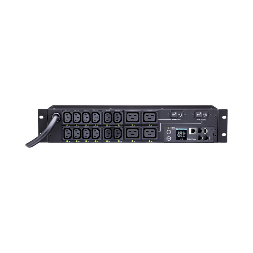 CyberPower 16-Outlet PDU41008 Rackmount Switched Power Distribution Unit (240V) — Being Shipped
