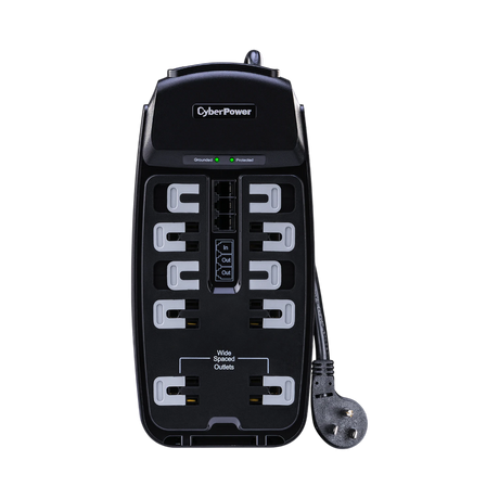 CyberPower Home Office 10-Outlet Surge Protector Module — Being Shipped