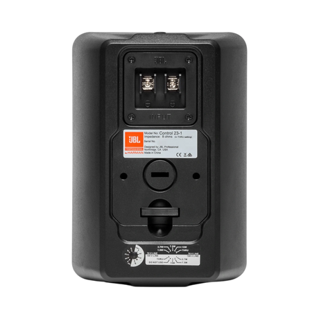 JBL Control 23-1L High-Output Indoor/Outdoor Background/Foreground Speaker (Pair, Black) — Being Shipped