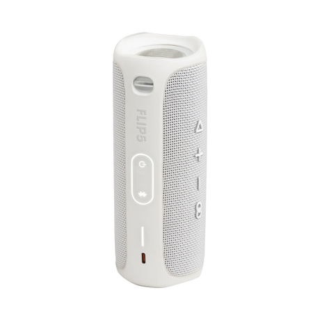 JBL Flip 5 Waterproof Bluetooth Speaker (Steel White) — Being Shipped