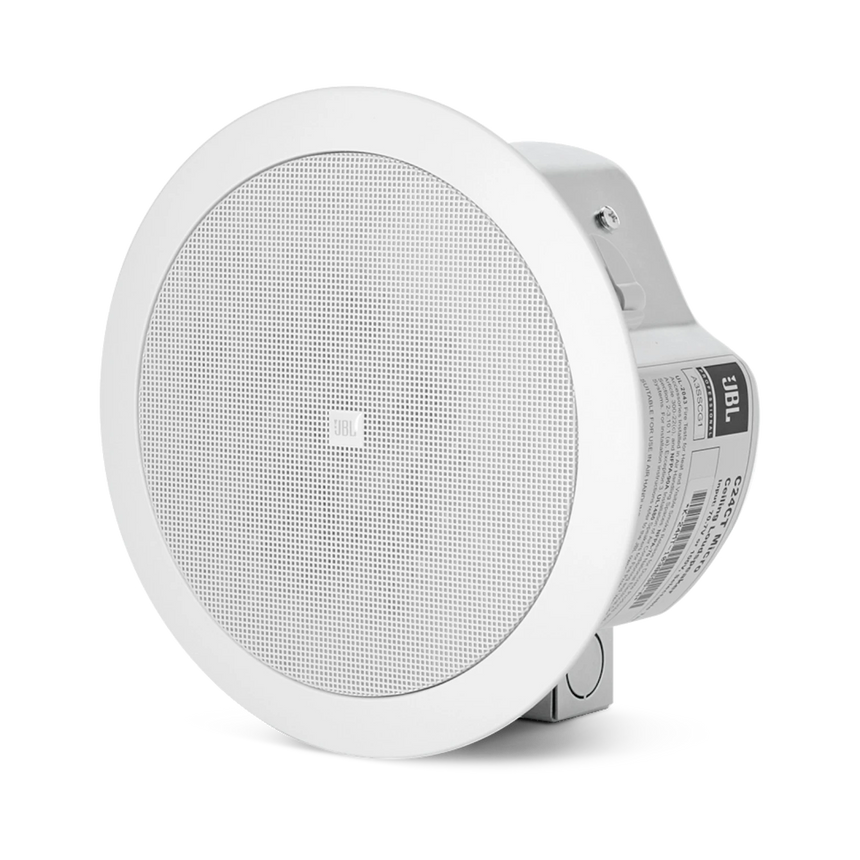 JBL Control 24C Micro 4.5" 2-Way 30W Low-Profile Ceiling Speaker (Pair, White) — Being Shipped