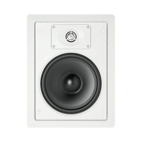 JBL Control 128WT 8" 2-Way 120W In-Wall 70V/100V Installation Speakers (Pair, White) — Being Shipped