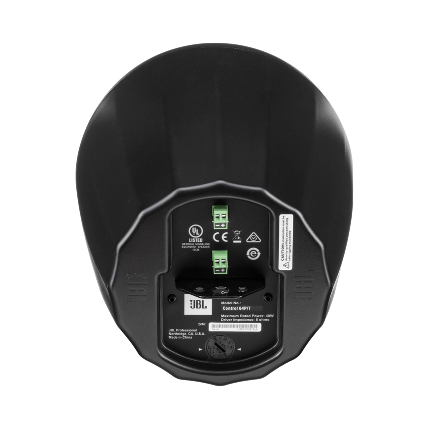 JBL Control 64P/T Full-Range Pendant Speaker (Black, Pair) — Being Shipped